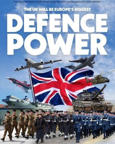 The UK will be Europe's biggest defence power