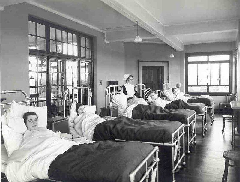 civil war hospital beds