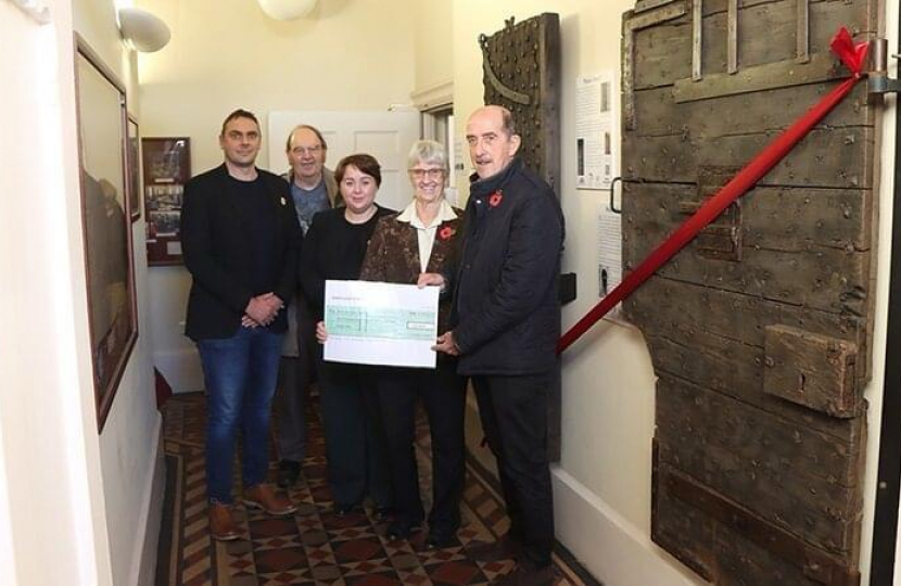 Holly Mumby-Croft MP welcomes funding for the Kirton in Lindsey Society