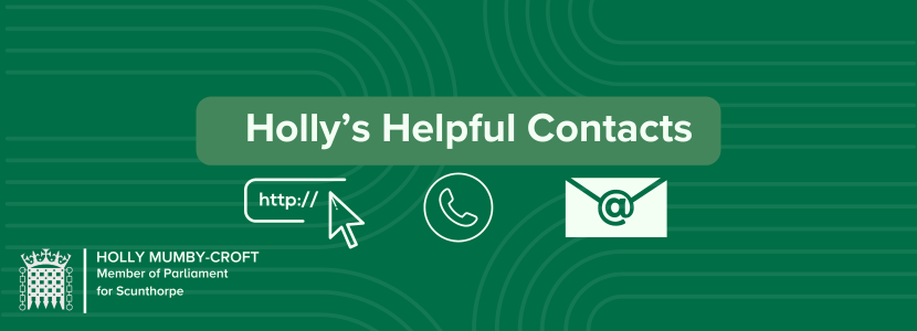 Holly's Helpful Contacts
