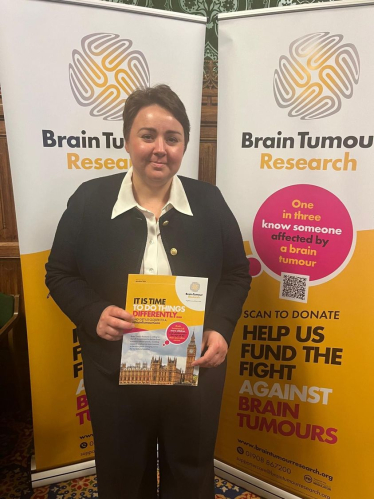 Holly Mumby-Croft MP at the Brain Tumour Research 2024 Manifesto Launch