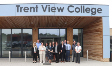 Holly Mumby-Croft MP at Trent View College