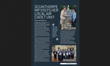 Article written by the Scunthorpe Air Cadet Team after Holly Mumby-Croft MP's visit