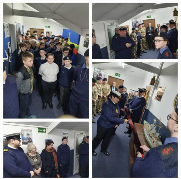 Holly Mumby-Croft MP attends the grand opening of Scunthorpe Sea Cadets' new facility