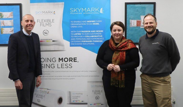 Visiting locally based business, Skymark Packaging International
